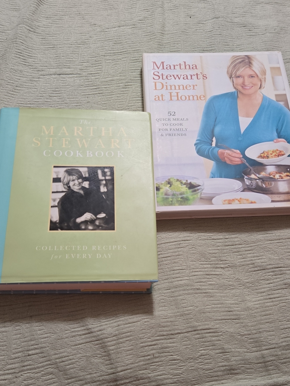 Martha Stewart Hardcover Cookbook Pair